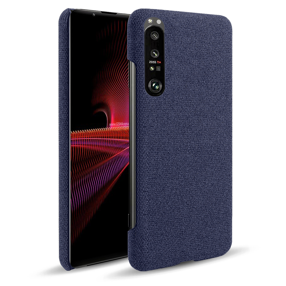 

KSQ -stoffkapitalkoffer Für Sony Xperia 1 III 5G - Blau, Xperia 1 III 5G