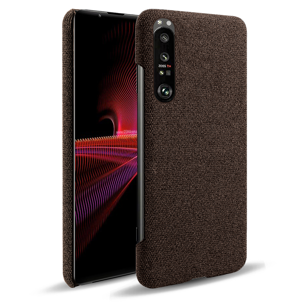 

KSQ -stoffkapitalkoffer Für Sony Xperia 1 III 5G - Braun, Xperia 1 III 5G