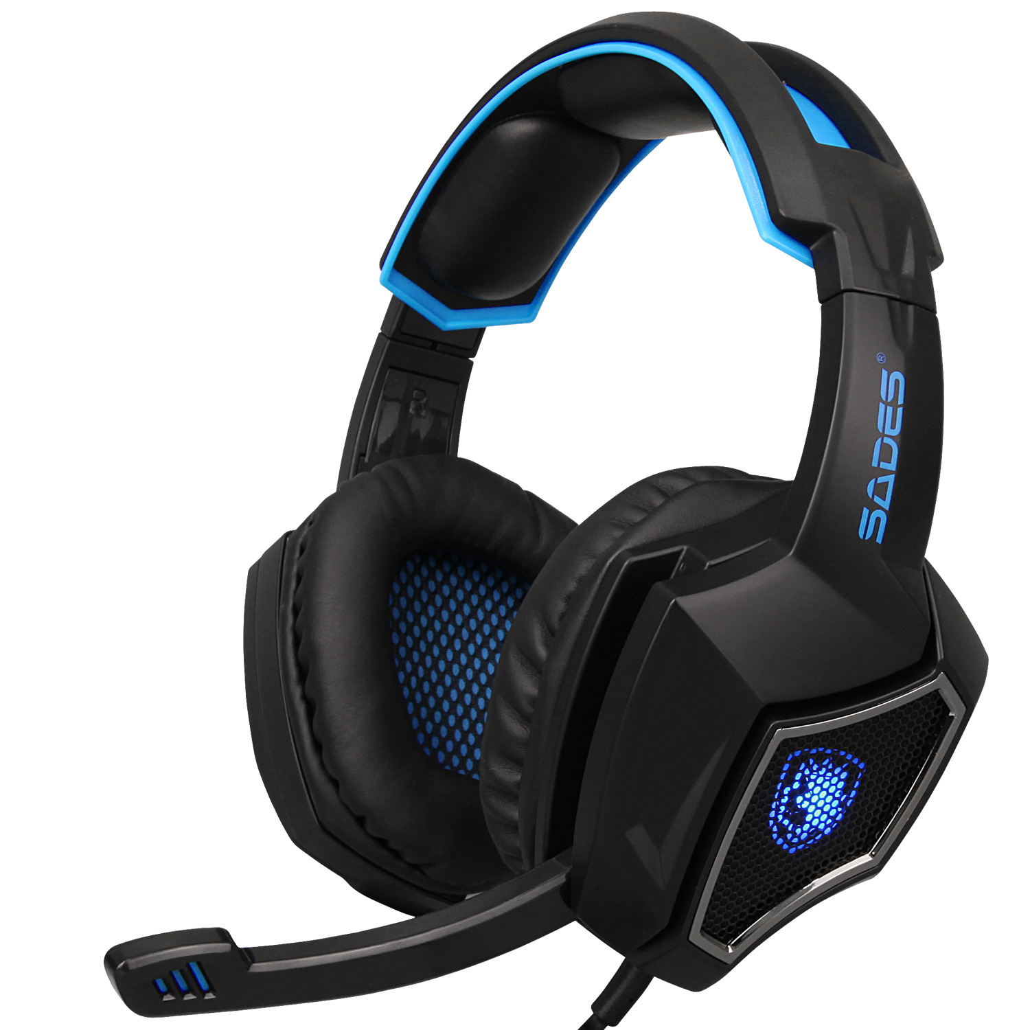 

Hardes Spiritwolf Gaming Headsets USB Cand Headsets - Черный / Синий, iPhone 12 mini