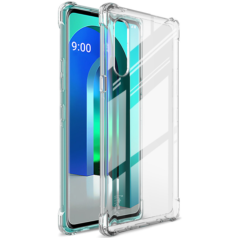 

IMAK Anti-drop TPU Soft Case Für LG Samt - Transparent, LG Velvet
