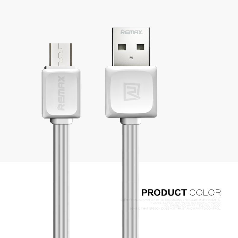 

REMAX Fast Data Charging Cable Micro USB Cord for Samsung Sony Huawei - White, iPhone 12 mini