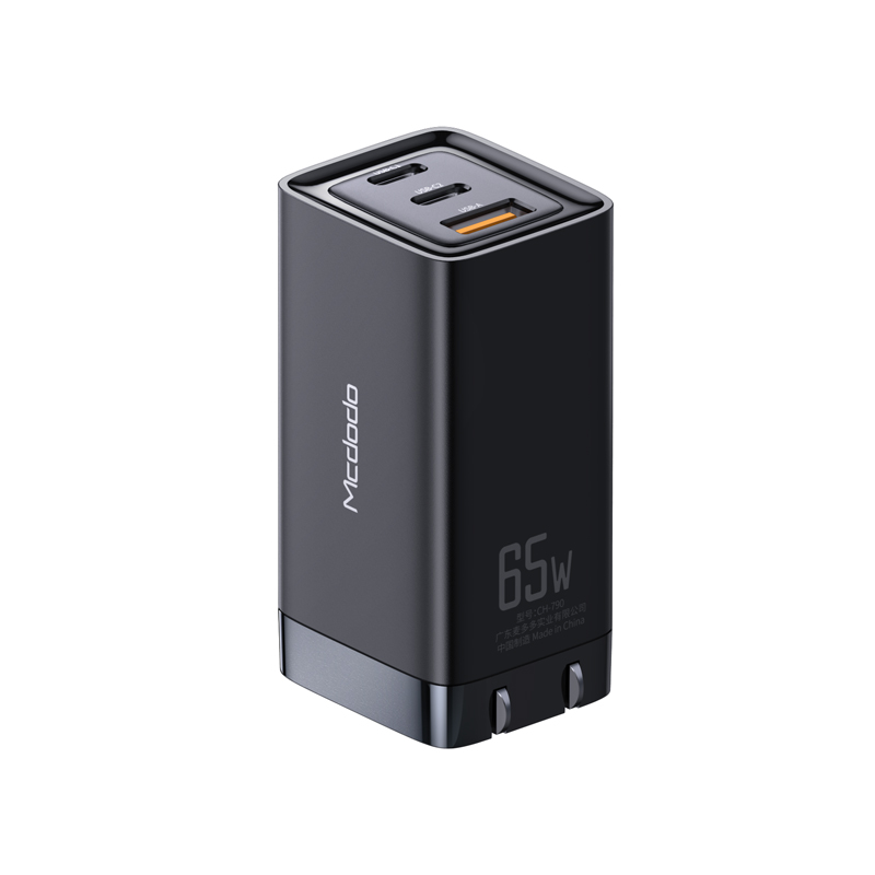 

Mcdodo Gan Tech 65W PD 3.0 Стеновая Зарядное Устройство Type-C Адаптер Доставки Мощности - Black/us Plug, iPhone 12 mini