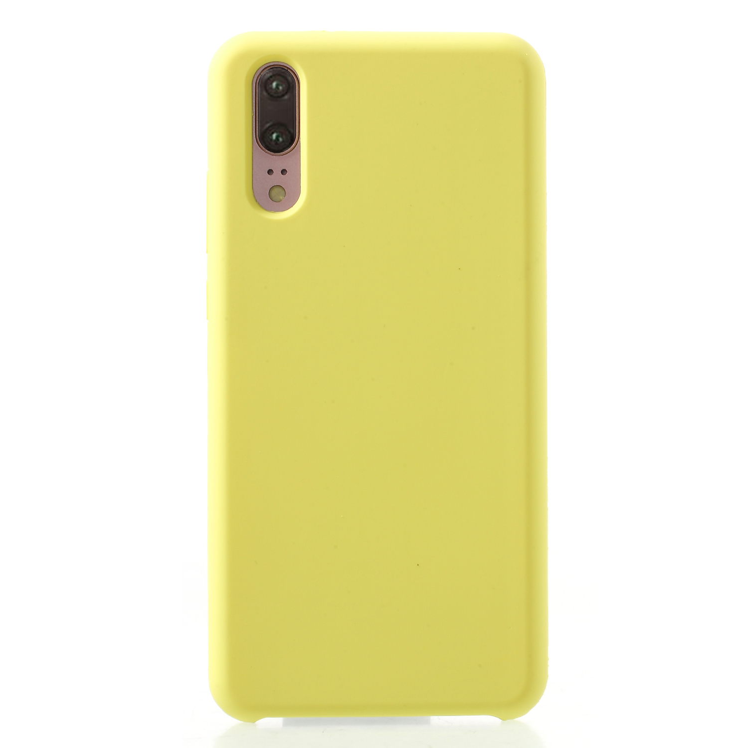 

Coquille Mobile [silicone Liquide] Bordée [silicone Liquide] Pour Huawei P20 - Jaune, Huawei P20