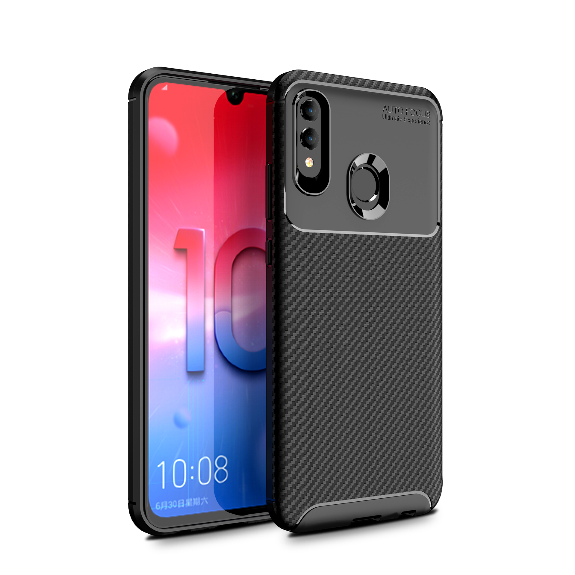 

Drop Resistant Carbon Fiber TPU Case for Huawei P Smart (2019) / Honor 10 Lite - Black, Huawei P Smart (2019)