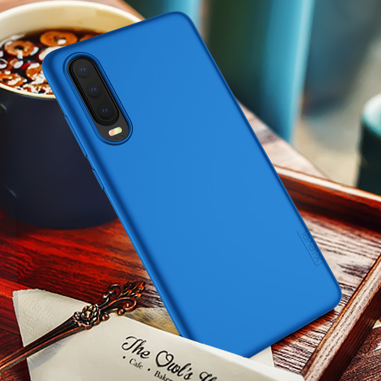 

X-level Ultra-dünn Mattes Tpu-telefonhülle Für Huawei P30 - Blau, Huawei P30