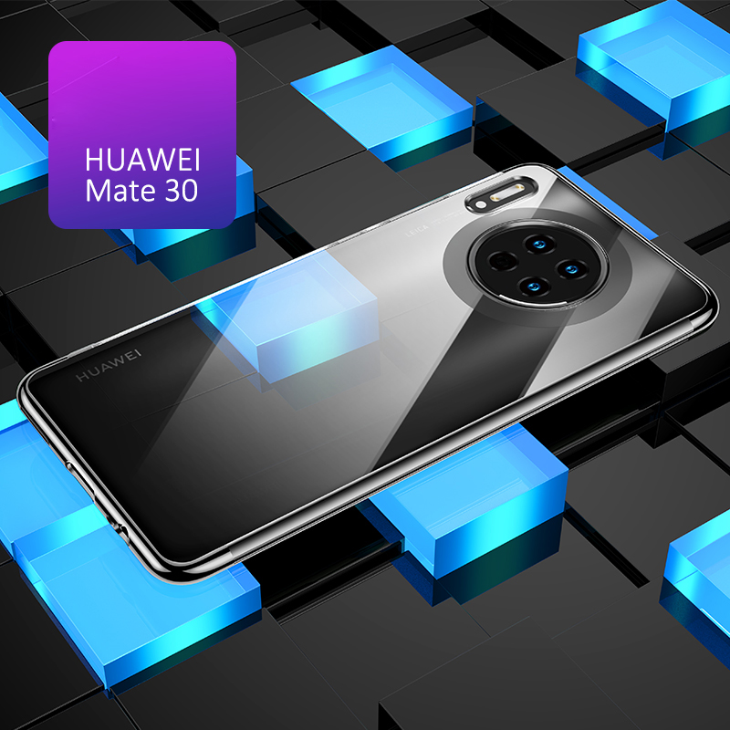 

USAMS US-BH560 Kingdom Series Electroplated Soft TPU Case for Huawei Mate 30 - Black, Huawei Mate 30