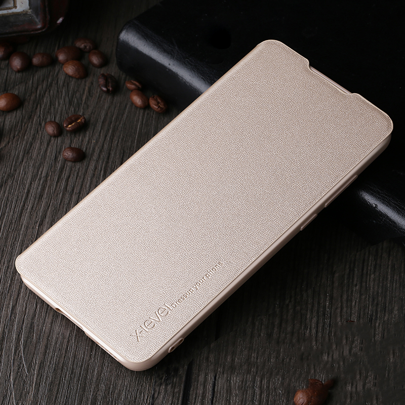 

X-Level FIB II Series Stand Leder Shell Phone Protector Cover Für Huawei P40 Pro - Gold, Huawei P40 Pro