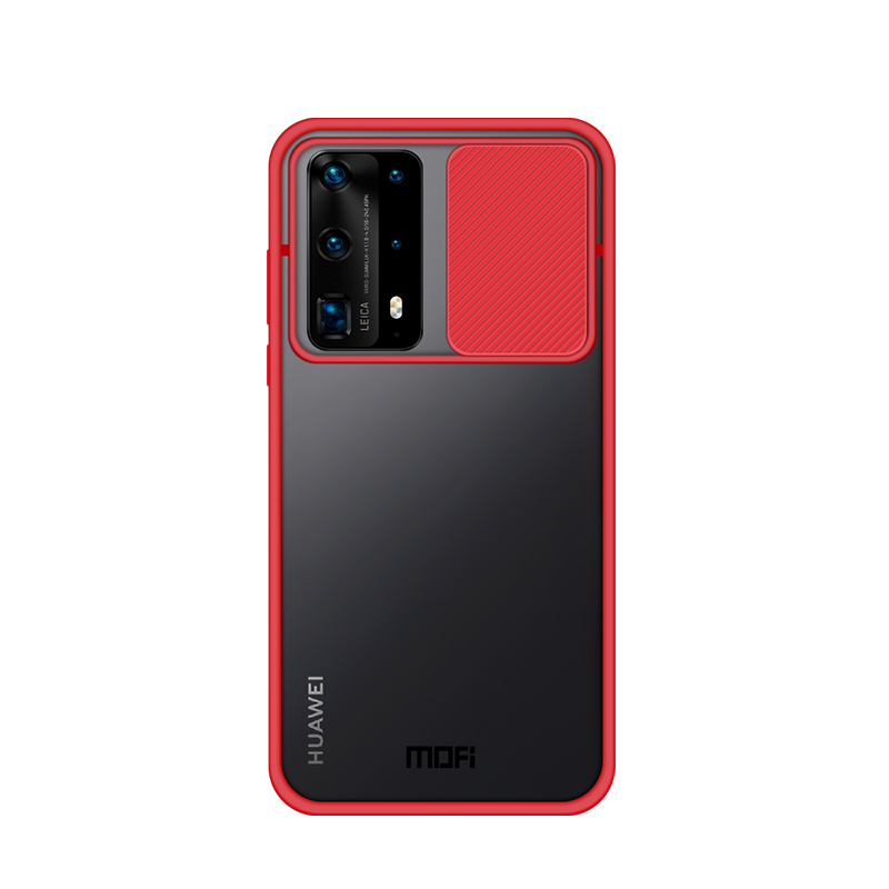 

Mofi Xindun Series Schockdes PC+TPU Mit Objektivschutzschildschild Für Huawei P40 Pro+ - Rot, Huawei P40 Pro+