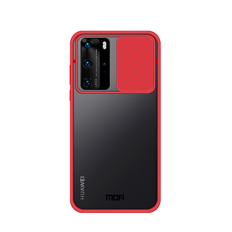 

MOFI Xindun -serie PC+TPU Schockdicht Mit Objektivschutzschildabdeckung Für Huawei P40 Pro - Rot, Huawei P40 Pro