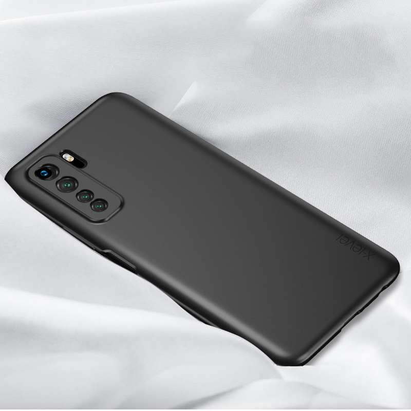 

X-level Guardian-serie Ultra Slim TPU Mobiltelefonkoffer Für Huawei Nova 7 SE/P40 Lite 5g - Schwarz, Huawei nova 7 SE