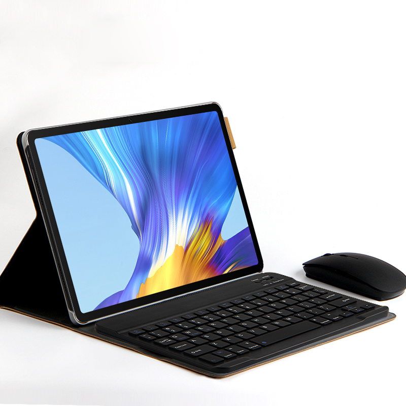 

Bluetooth Клавиатура Кожаная Стенд Для Чести V6 5g 10.4 - Черный, Honor V6