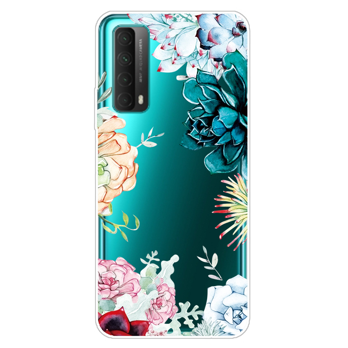 

Drucken Von Mobiltelefon -tpu -abdeckungen Für Huawei P Smart 2021/Y7a Shell - Blumen, Huawei P smart 2021