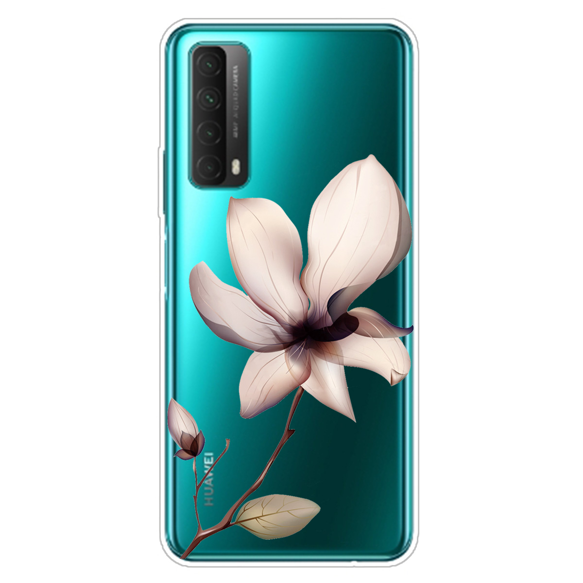 

Drucken Von Mobiltelefon -tpu -abdeckungen Für Huawei P Smart 2021/Y7a Shell - Blütenblätter, Huawei P smart 2021