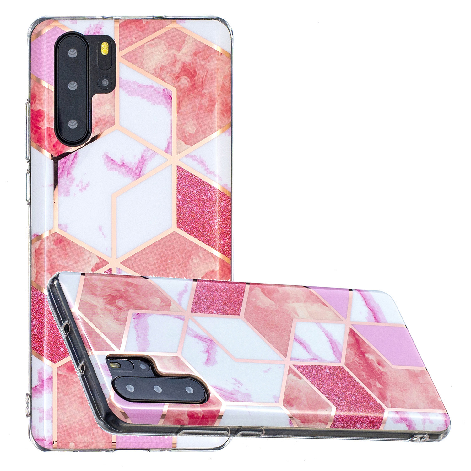 

Electroplating IMD TPU Phone Case for Huawei P30 Pro - Style C