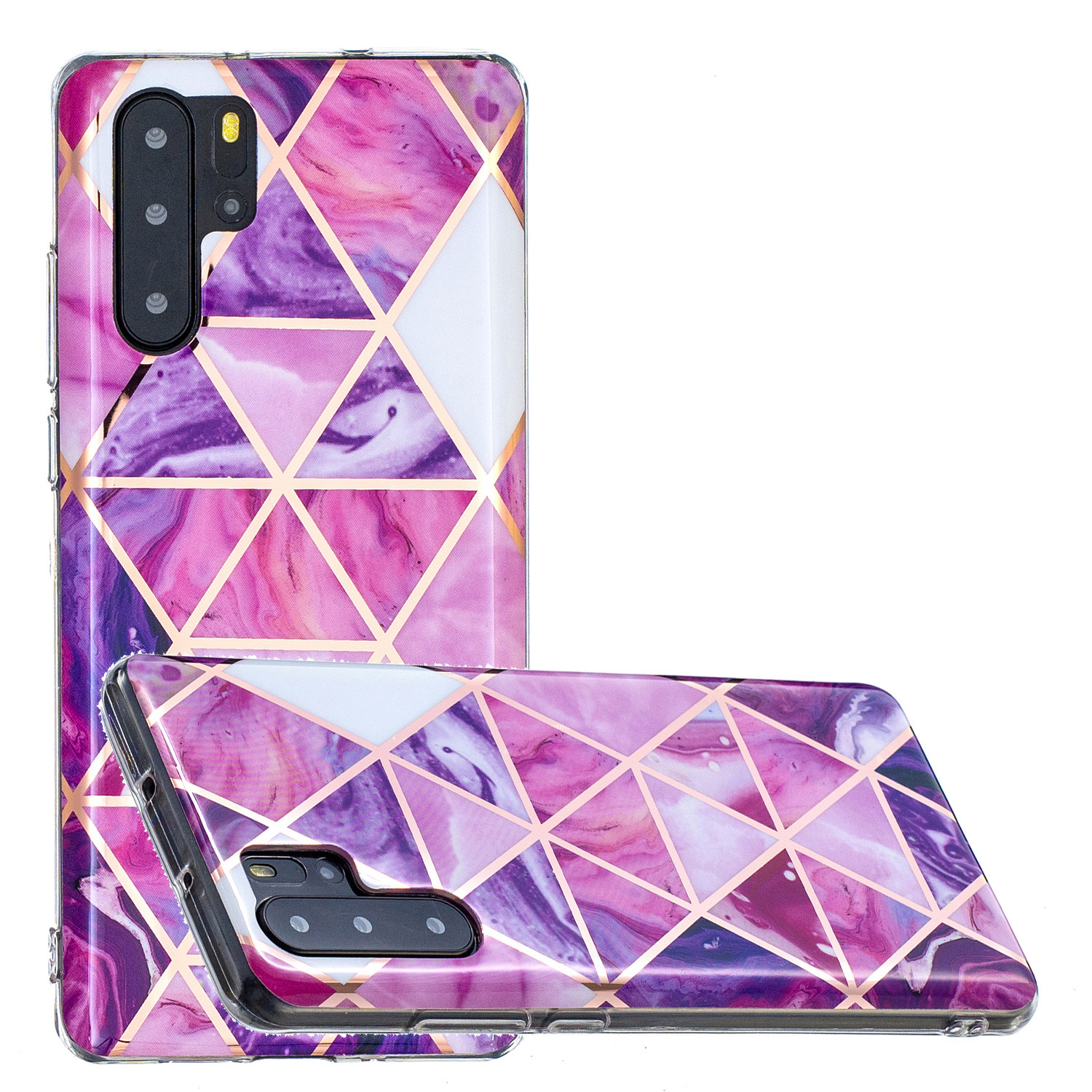 

Electroplating IMD TPU Phone Case for Huawei P30 Pro - Style J