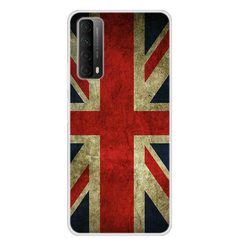 

Pattern Printing TPU Phone Cover Case for Huawei P Smart 2021 / Y7a - UK Flag, Huawei Huawei P smart 2021