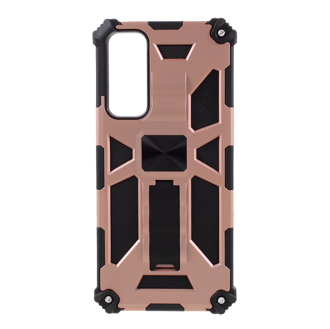 

Abnehmbar 2 in 1 Dropdcover PC + TPU -kombination Magnetic Cover Shell Mit Kickstand Für Huawei P Smart 2021/Y7a - Roségold, Huawei P smart 2021