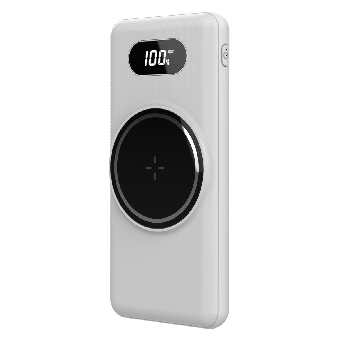

T13C 10000mAh 22.5W Super Fast Charging Power Bank Magnetic Wireless Charger for Mobile Phones/Tablets - White, Universal