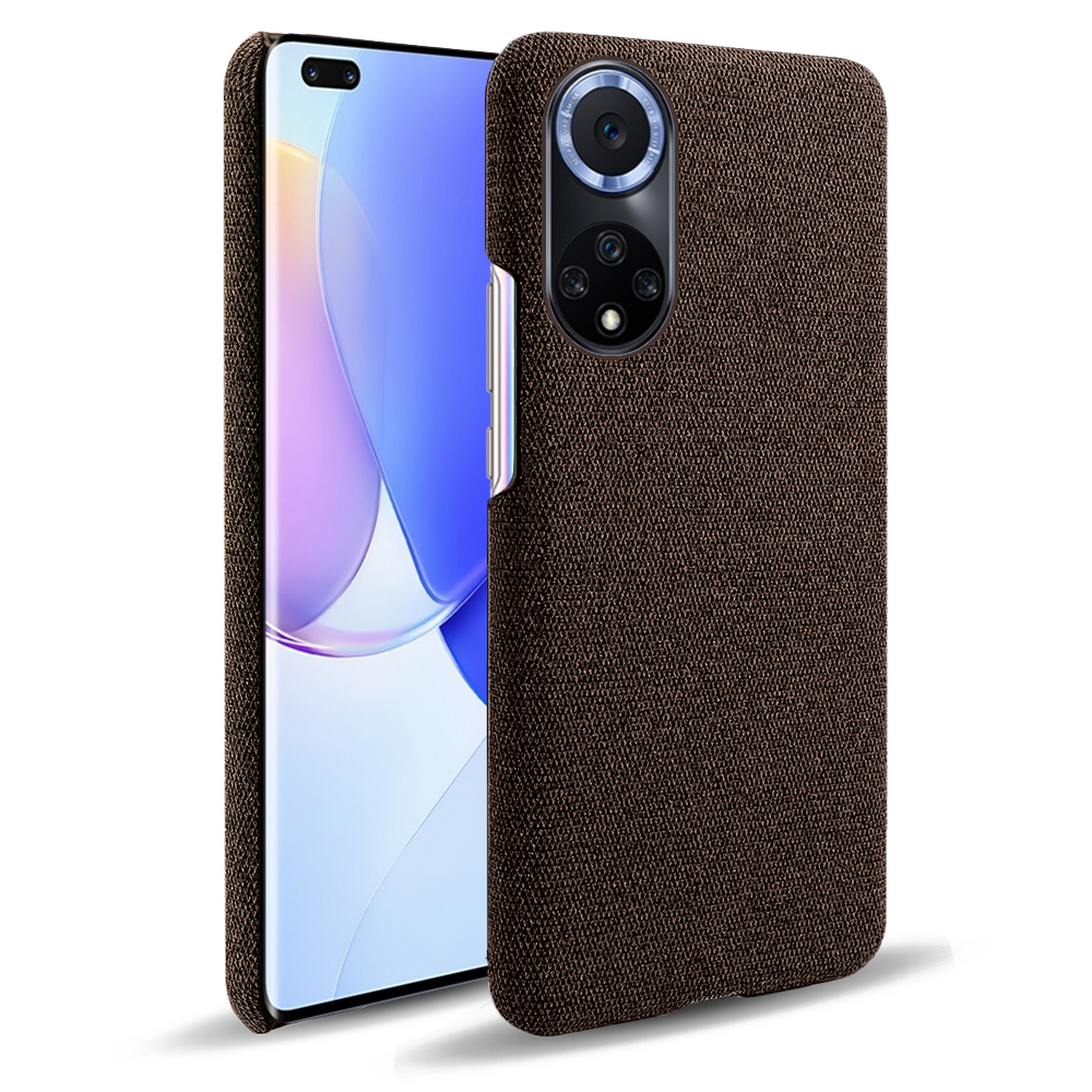 

KSQ Kratzfestem Telefonschalen -stoff Beschichtete Plastikhülle Für Huawei Nova 9 / Ehre 50 - Braun, Honor 50