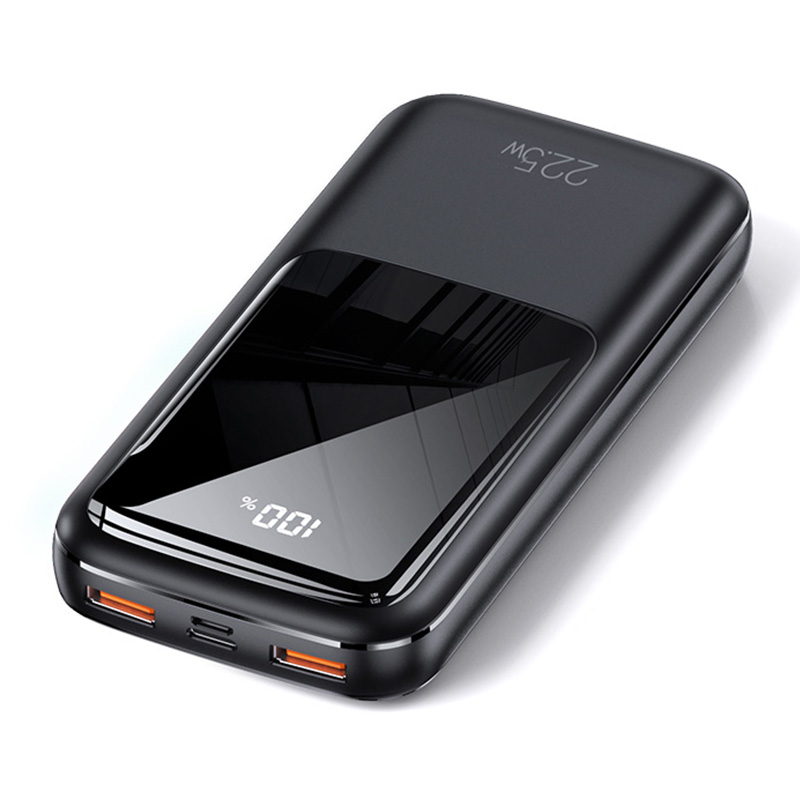 

USAMS US-CD177 PB58 QC3.0+PD20W Fast Charging Digital Power Bank 20000mAh Phone External Battery with Dual Outputs, Universal