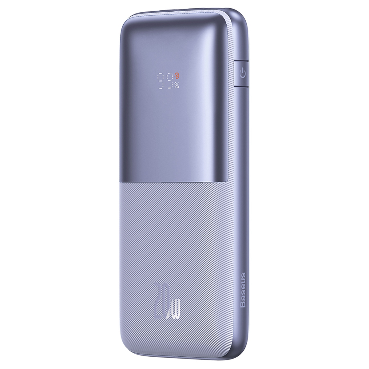 

BASEUS Bipow Pro 10000mAh 20W Digital Display Fast Charging Power Bank Portable Charger - Purple, Universal