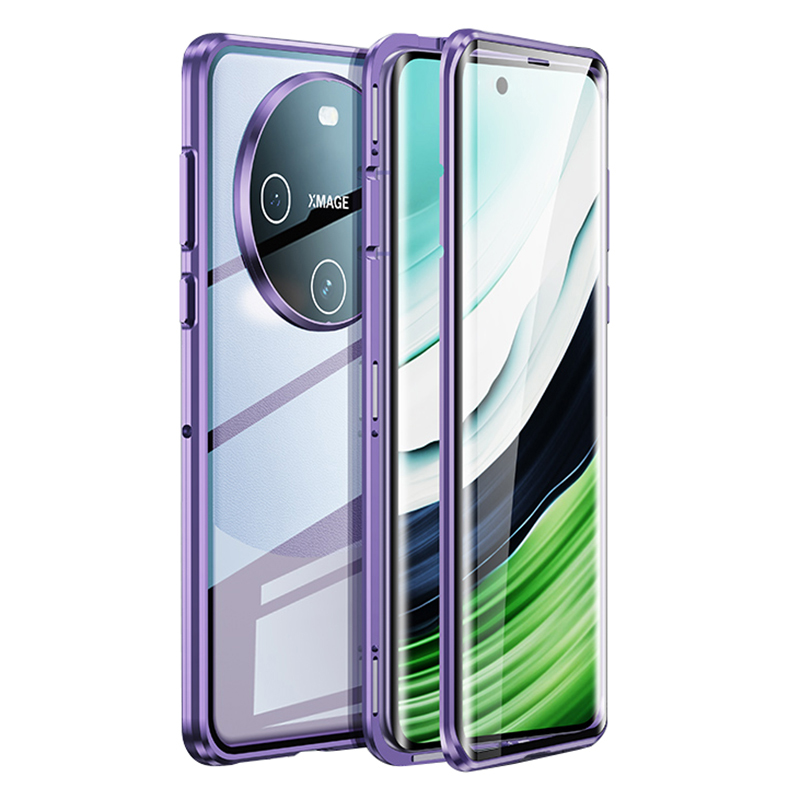 

Für Huawei Mate 60 Anti-drop-telefonkoffer Doppelsied - Lila, Huawei Mate 60