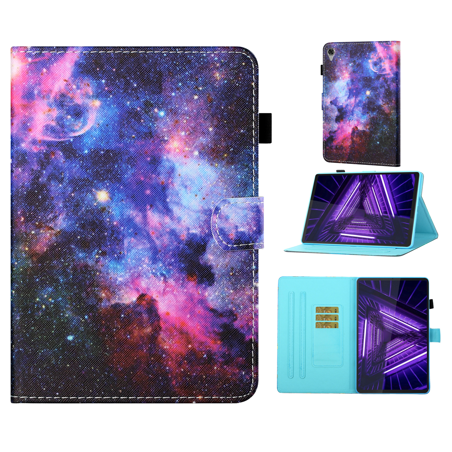 

Stylish Muster Drucktablettenabdeckungsfall Für Lenovo Tab M10 HD Gen 2 X306X - Nebel, Lenovo Tab M10 HD Gen 2