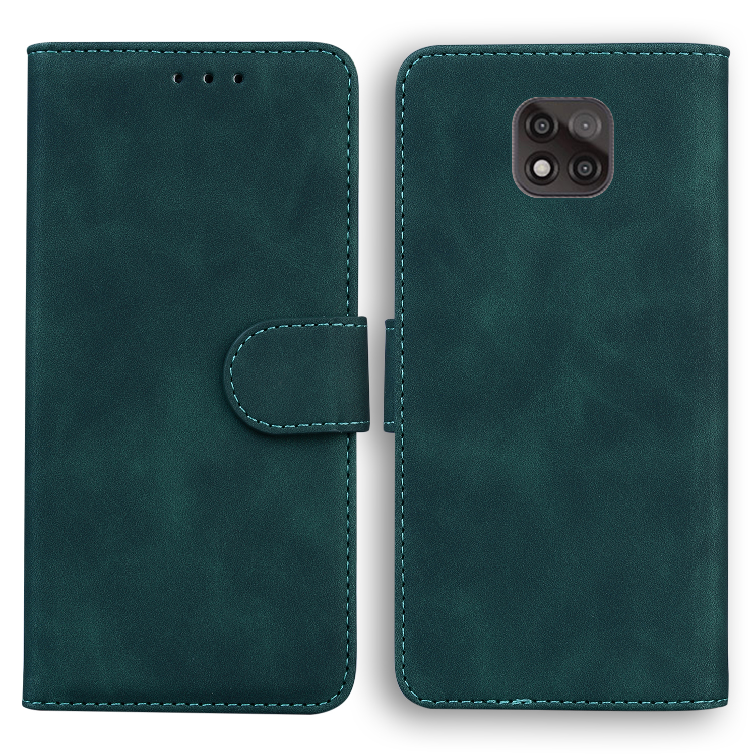 

Conception de Portefeuille Plain en Cuir en Cuir Pour Motorola Moto G Power (2021) - Vert, Motorola Motorola Moto E7