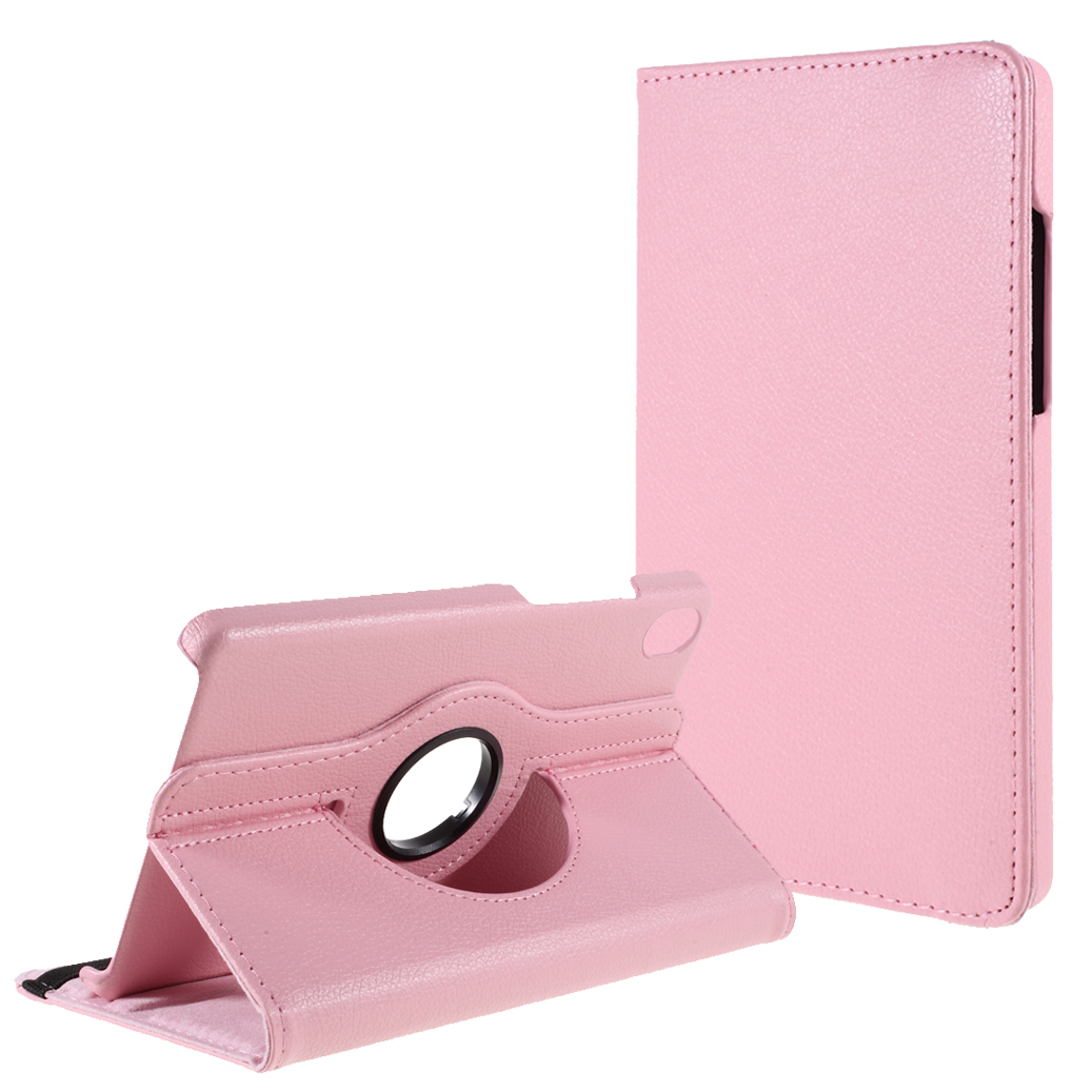 

Lederhülle Mit Rotierender Ständerabdeckung Für Lenovo Tab M8 (1. Gen) HD8505/M8 (2. Gen) HD8705 - Rosa, Lenovo Tab M8