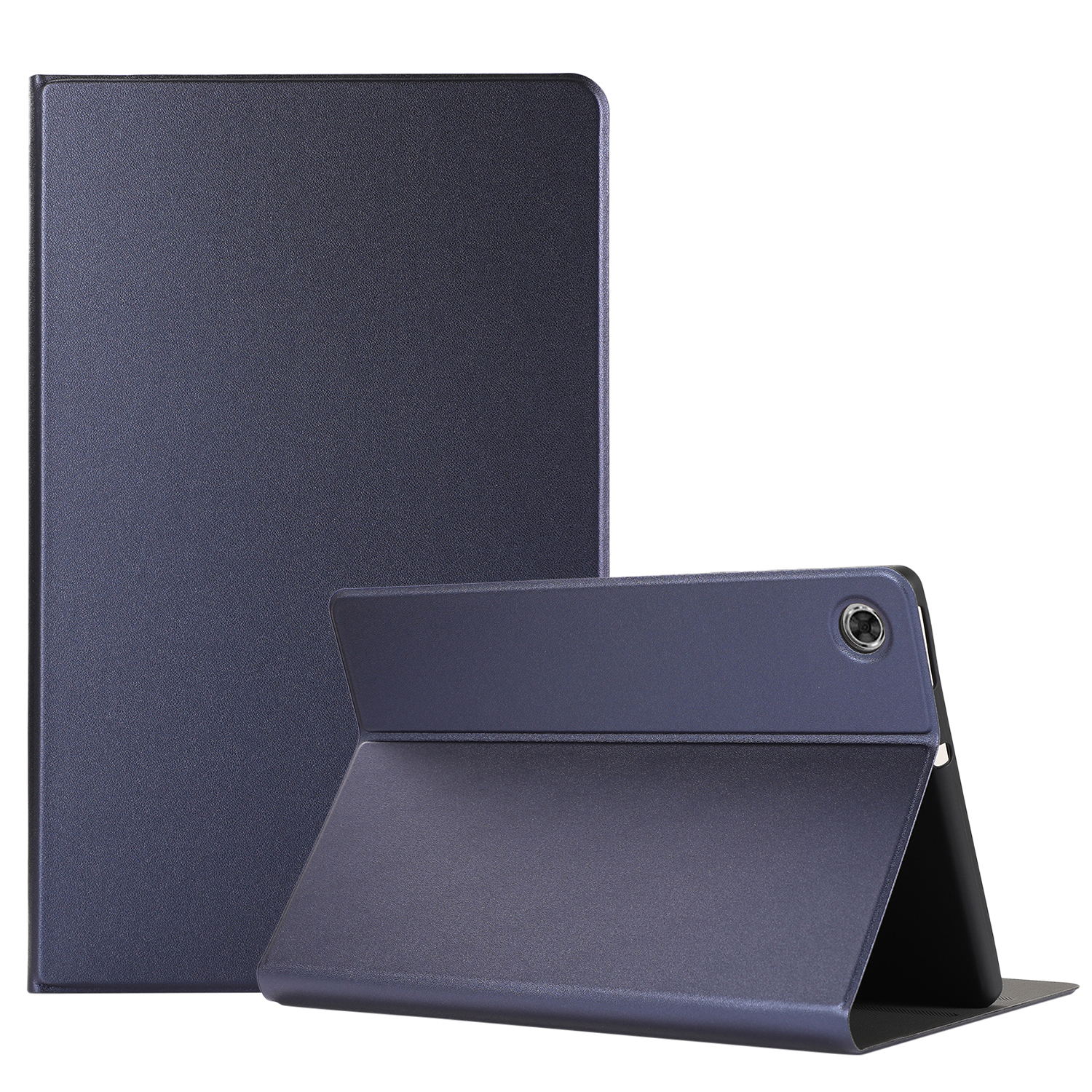 

Einfach Lederständer Tablettenabdeckung Für Lenovo Tab M10 HD Gen 2 TB-X306X - Dunkelblau, Lenovo Tab M10 HD Gen 2