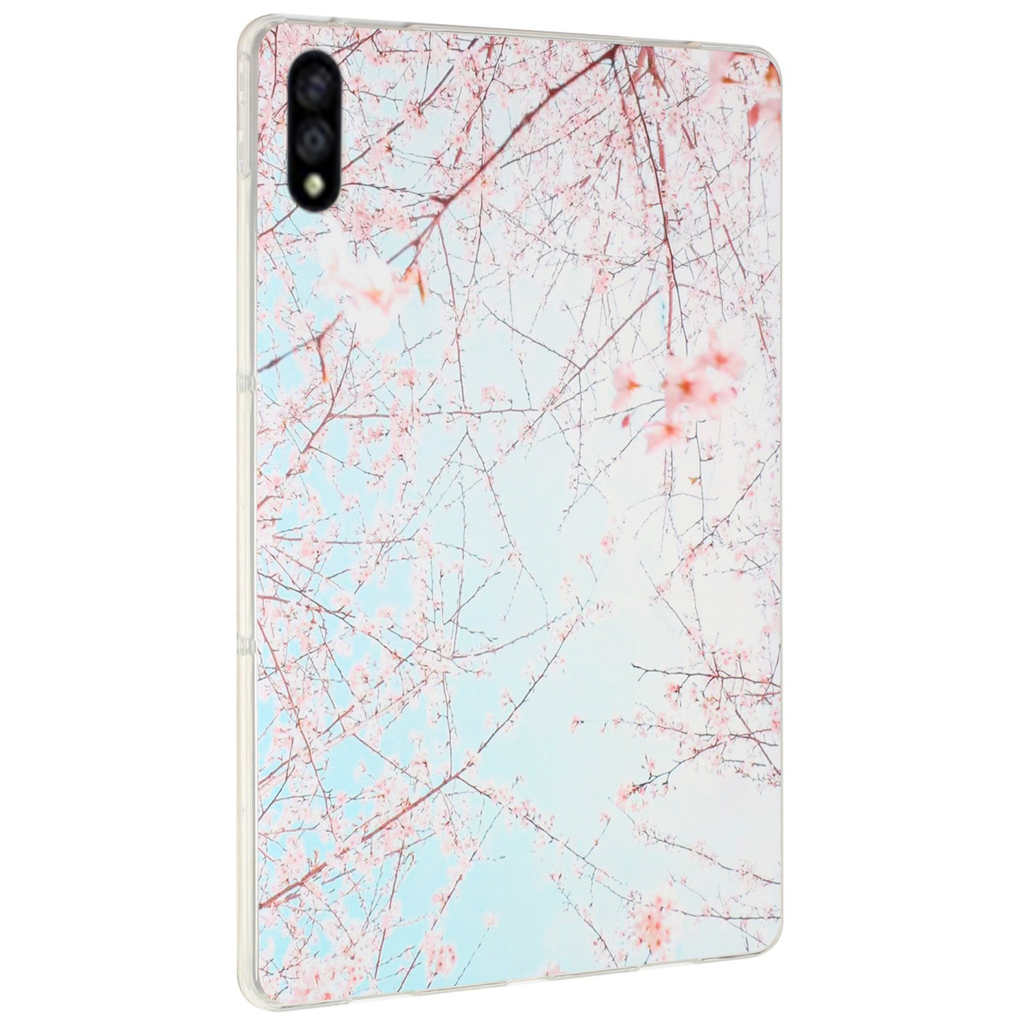 

Für Lenovo Tab P11 Pro (2020) Tb-j706f/tab P11 Pro (2021) 11,5-zoll-musterdruckfall Flexible Tpu-haut Stoßfänger Rückdeckschale - Kirschblüte, Lenovo Tab P11 Pro