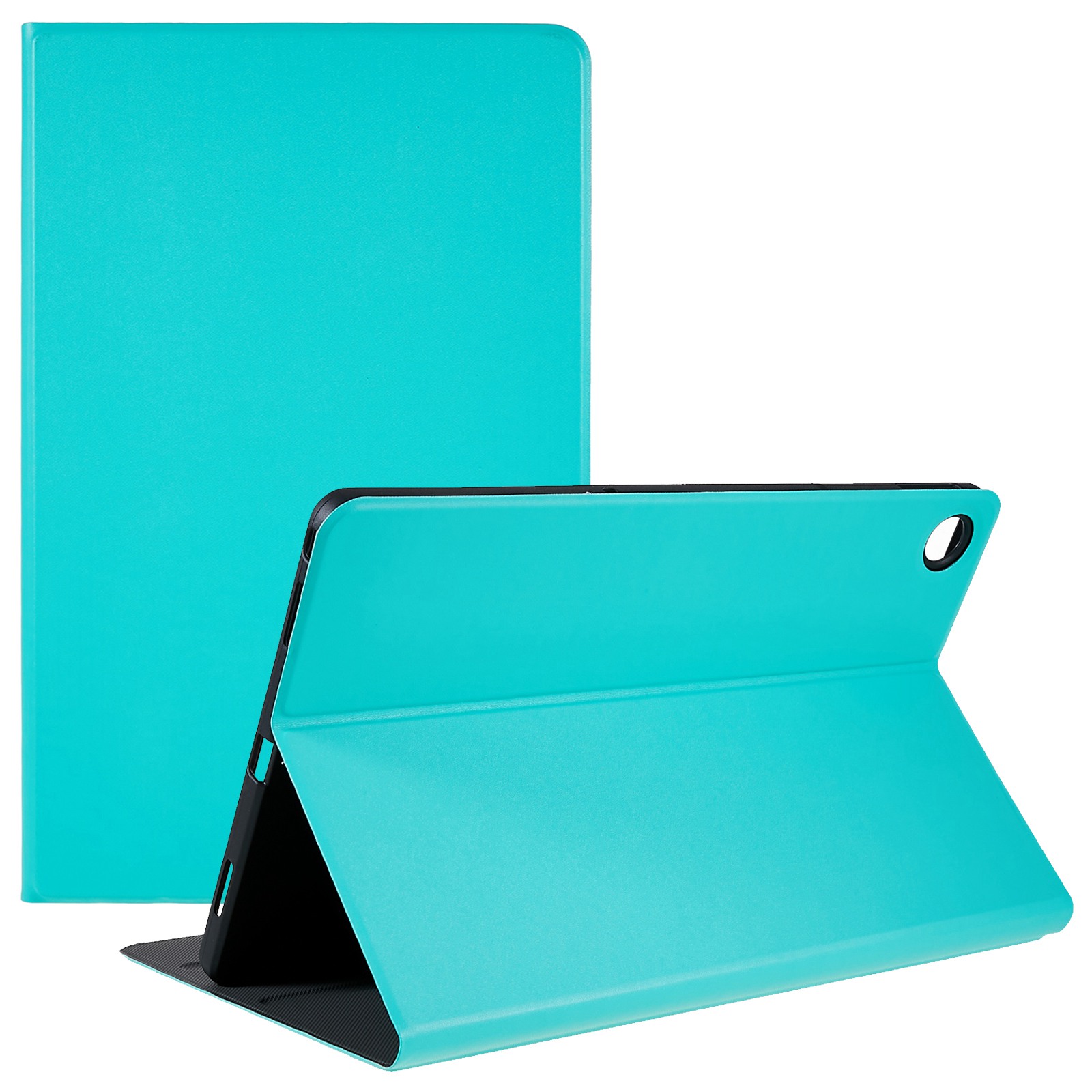 

PU Leder Fall Fall Für Lenovo Tab M10 Plus(gen 3), Verstellbarer Ständer Anti-Kratz Tablet Schutzhülle - Grün, Lenovo Tab M10 Plus (3rd Gen)