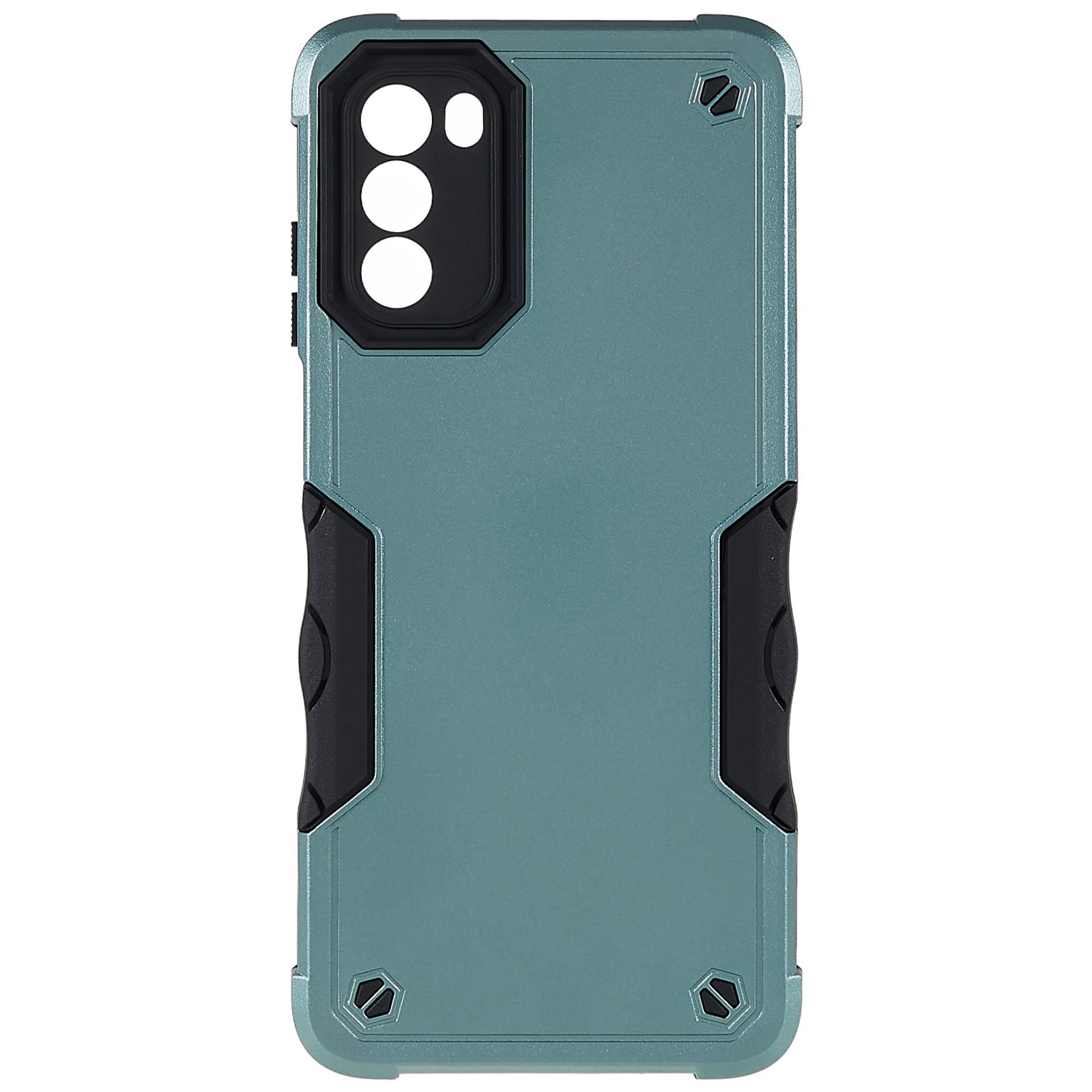 

PC + Tpu-telefonkoffer Für Motorola Moto G (2022), Anti-rutsch-grip-drop-resistente Schutzabdeckung - Grün, Motorola Moto G (2022) 5G