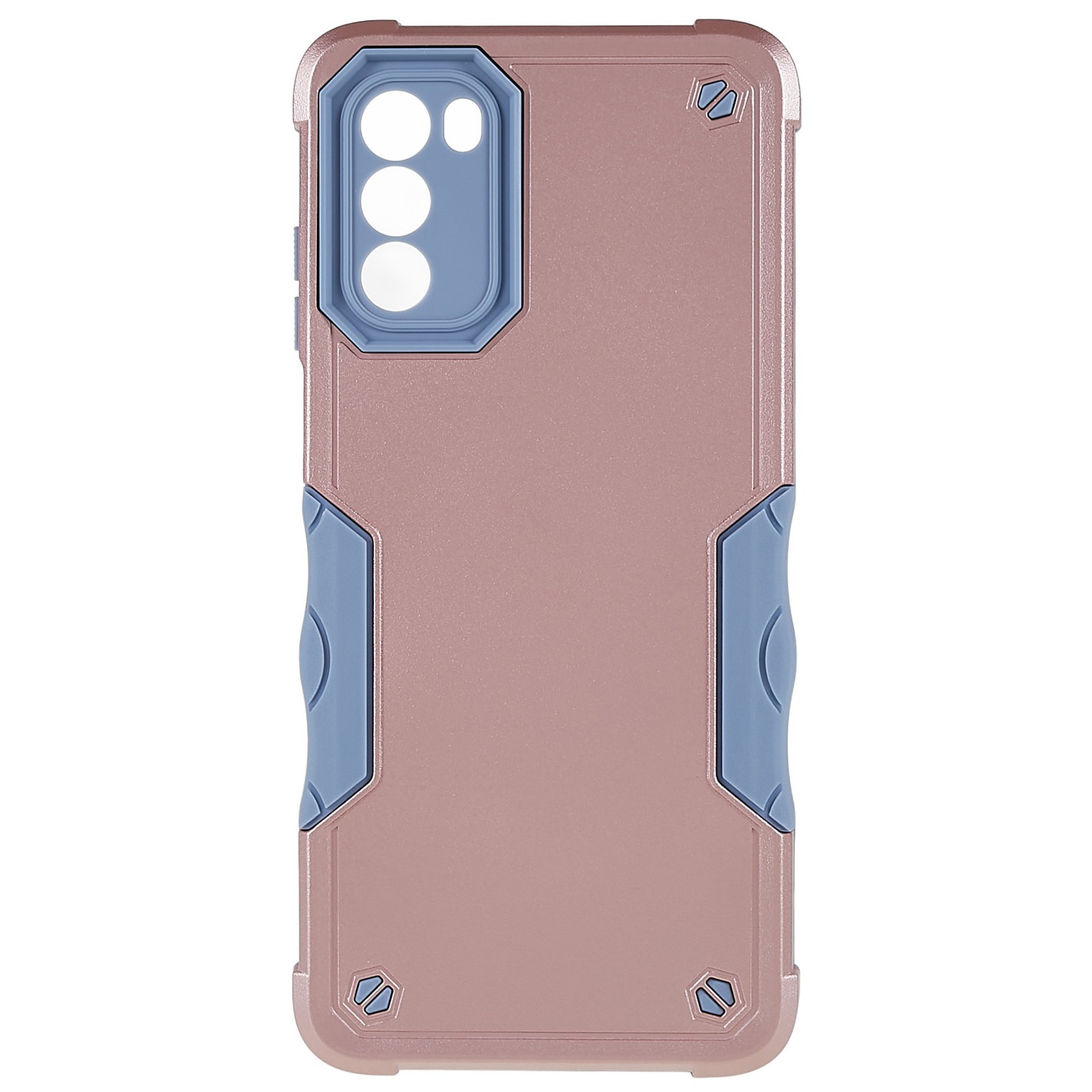 

PC + Tpu-telefonkoffer Für Motorola Moto G (2022), Anti-rutsch-grip-drop-resistente Schutzabdeckung - Roségold, Motorola Moto G (2022) 5G