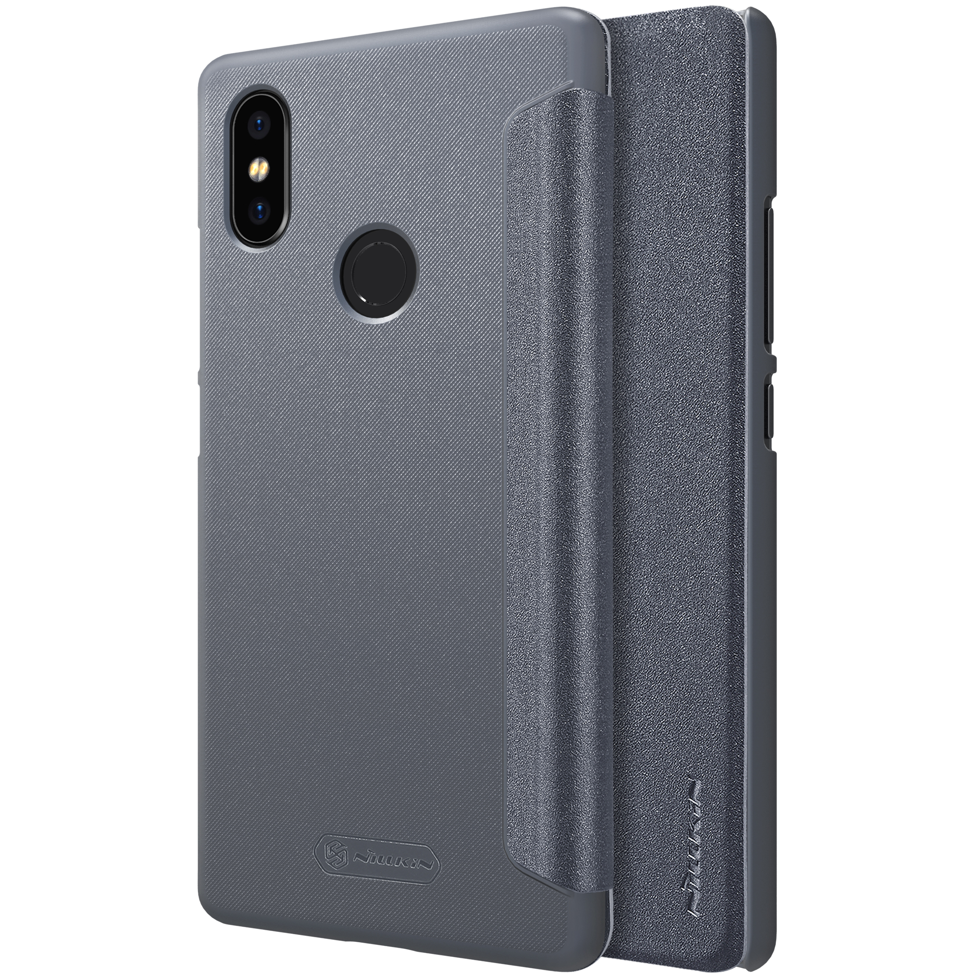 

Nillkin Sparkle Series Кожаная Flip Cover Для Xiaomi Mi 8 SE (5,88-дюймовый) - Чернить, Xiaomi Mi 8 SE (5.88-inch)