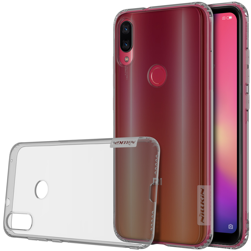 

NILLKIN Nature TPU Back Phone Casing for Xiaomi Mi Play - Grey, Xiaomi Mi Play