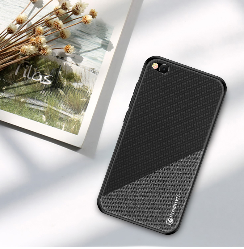 

Pinwuyo Honors Serie PU Lederbeschichtete TPU -hülle Für Xiaomi Redmi Go - Schwarz, Xiaomi Redmi Go