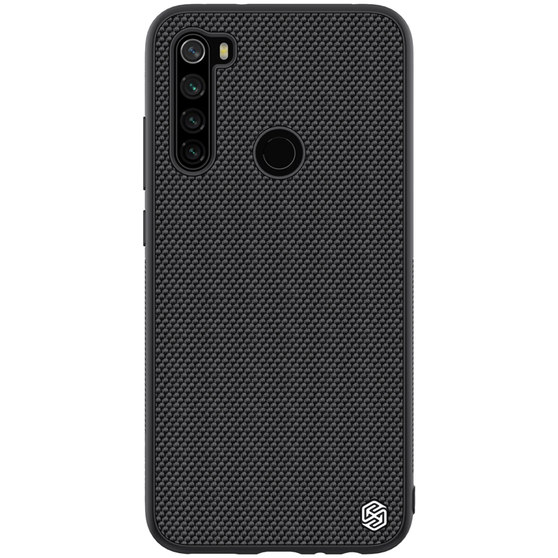 

NILLKIN Textured Case for Xiaomi Redmi Note 8 Anti-fingerprint PC TPU Hybrid Phone Cover - Black, Xiaomi Redmi Note 8