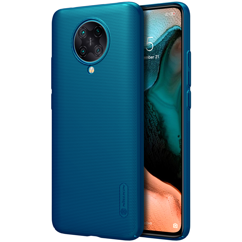

Nillkin Super Mateed Shield Matte PC Телефон Чехол Для Xiaomi Redmi K30 Pro / POCo F2 Pro - Синий, Redmi K30 Pro