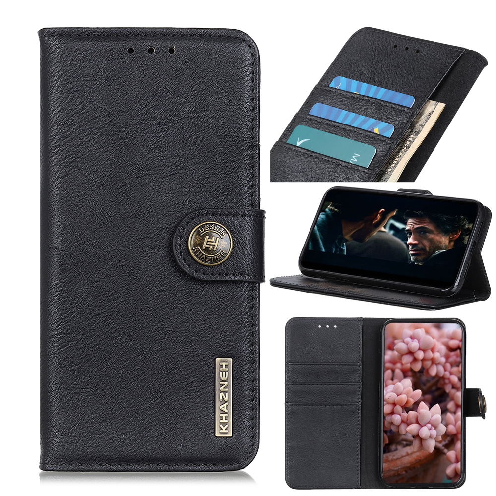 

Khazneh Wallet Stand Flip Leder Telefonhülle Für Xiaomi Redmi 9 - Schwarz, Xiaomi Redmi 9