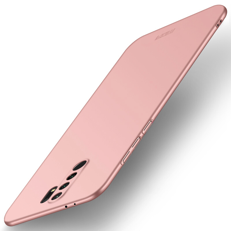 

Mofi Shield Slim Frosted PC Phone Shell Für Xiaomi Redmi 9 - Roségold, Xiaomi Redmi 9