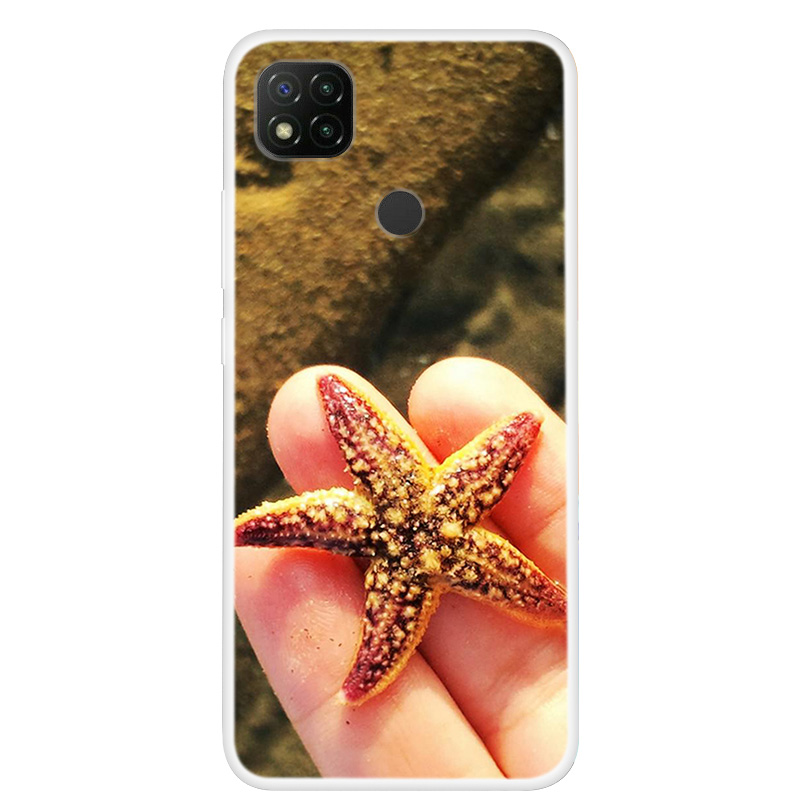 

Musterdrucktpu -fall Für Xiaomi Redmi 9C/Redmi 9C NFC, Weiche Schutzhülle - Seestern, Xiaomi Redmi 9C