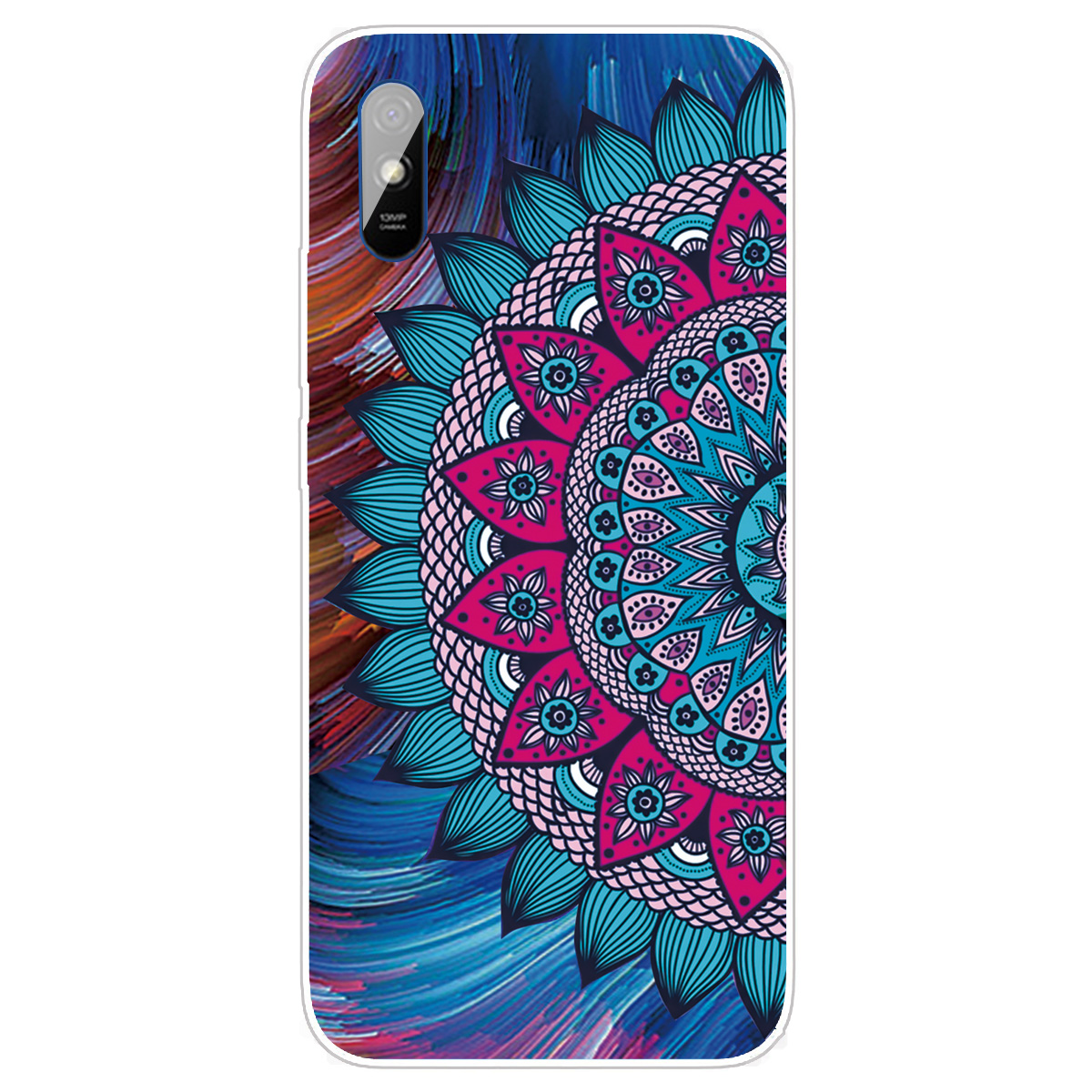 

Musterdrucktpu -protektorschale Für Xiaomi Redmi 9A Soft Phone Case - Mandala, Xiaomi Redmi 9A