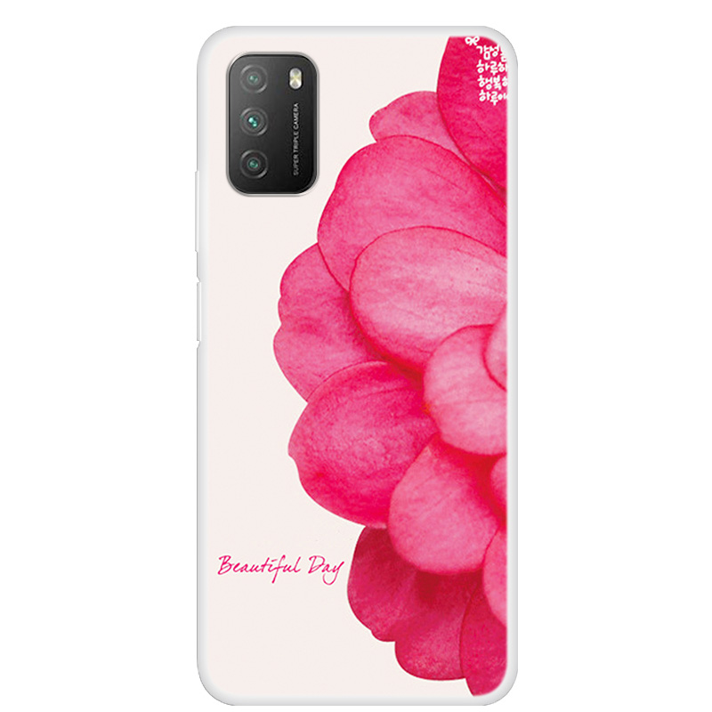

Impression de Modèle TPU Case de Coquille de Téléphone Pour Xiaomi Poco M3 - Belle Fleur, Xiaomi Xiaomi Poco M3