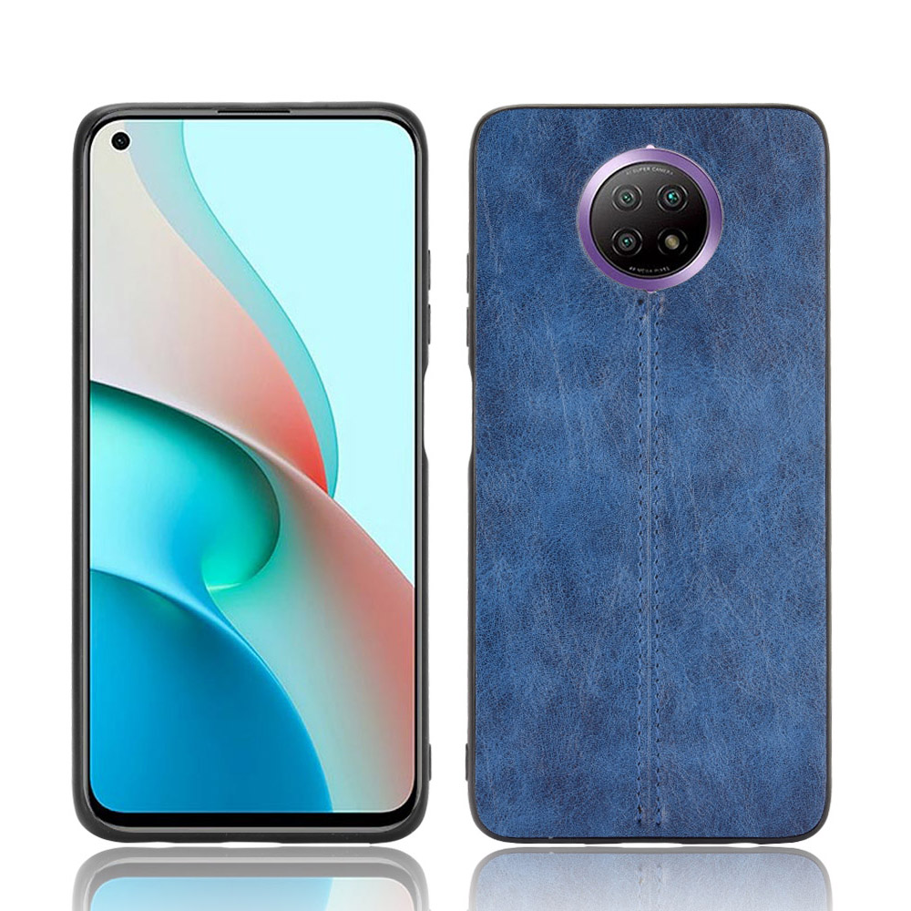 

PU Leather Coated PC + TPU Hybrid Case for Xiaomi Redmi Note 9T 5G / Note 9 5G - Blue, Xiaomi Xiaomi Redmi Note 9 5G