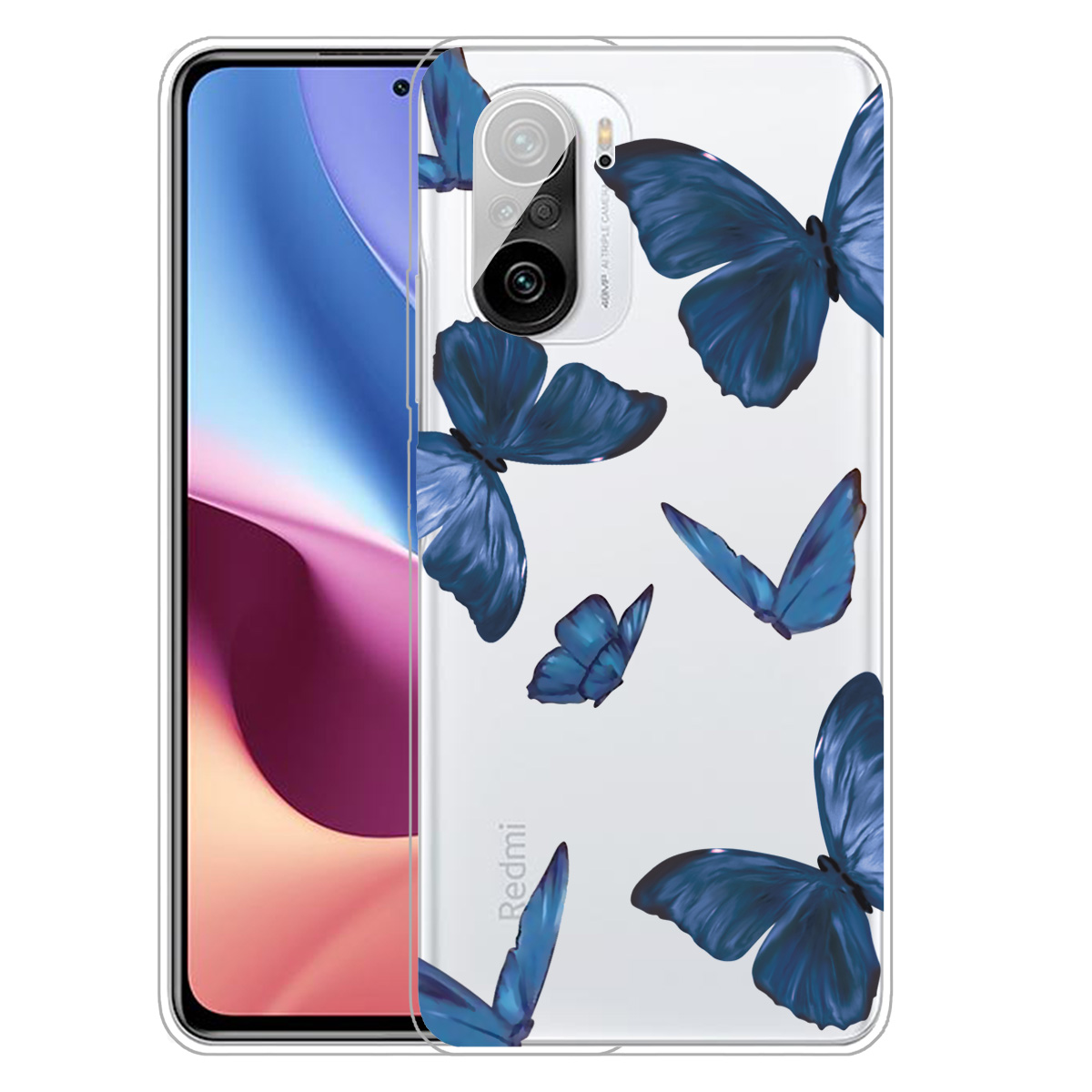 

Pattern Printing Flexible TPU Phone Case for Xiaomi Redmi K40 Pro / Redmi K40 / Redmi K40 Pro+ / Mi 11i / Poco F3 - Big Butterfly, Xiaomi Xiaomi Redmi 9A