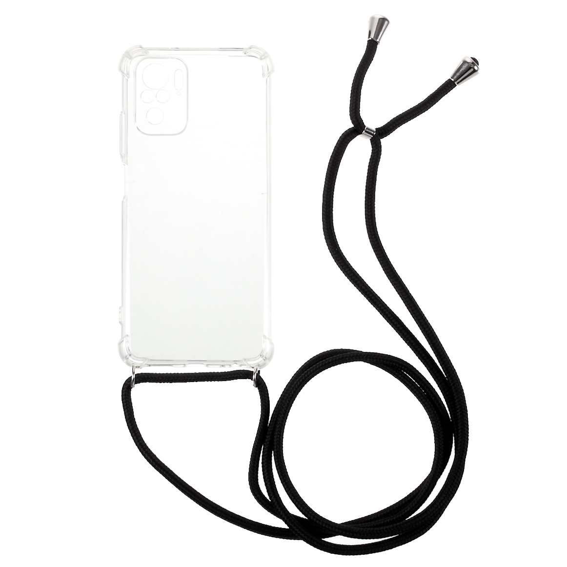 

Schocksicheres TPU -telefongehäuse Mit Lanyard Für Xiaomi Redmi Note 10 Pro (EU -version), Xiaomi Redmi Note 10 Pro 4G (Global)