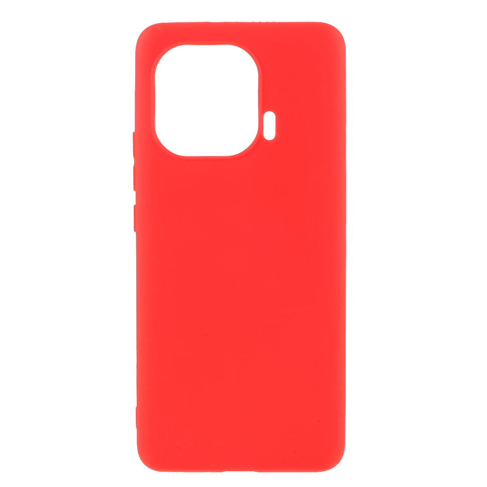 

Double-sided Matte Shockproof TPU Phone Case Shell Cover for Xiaomi Mi 11 Pro - Red