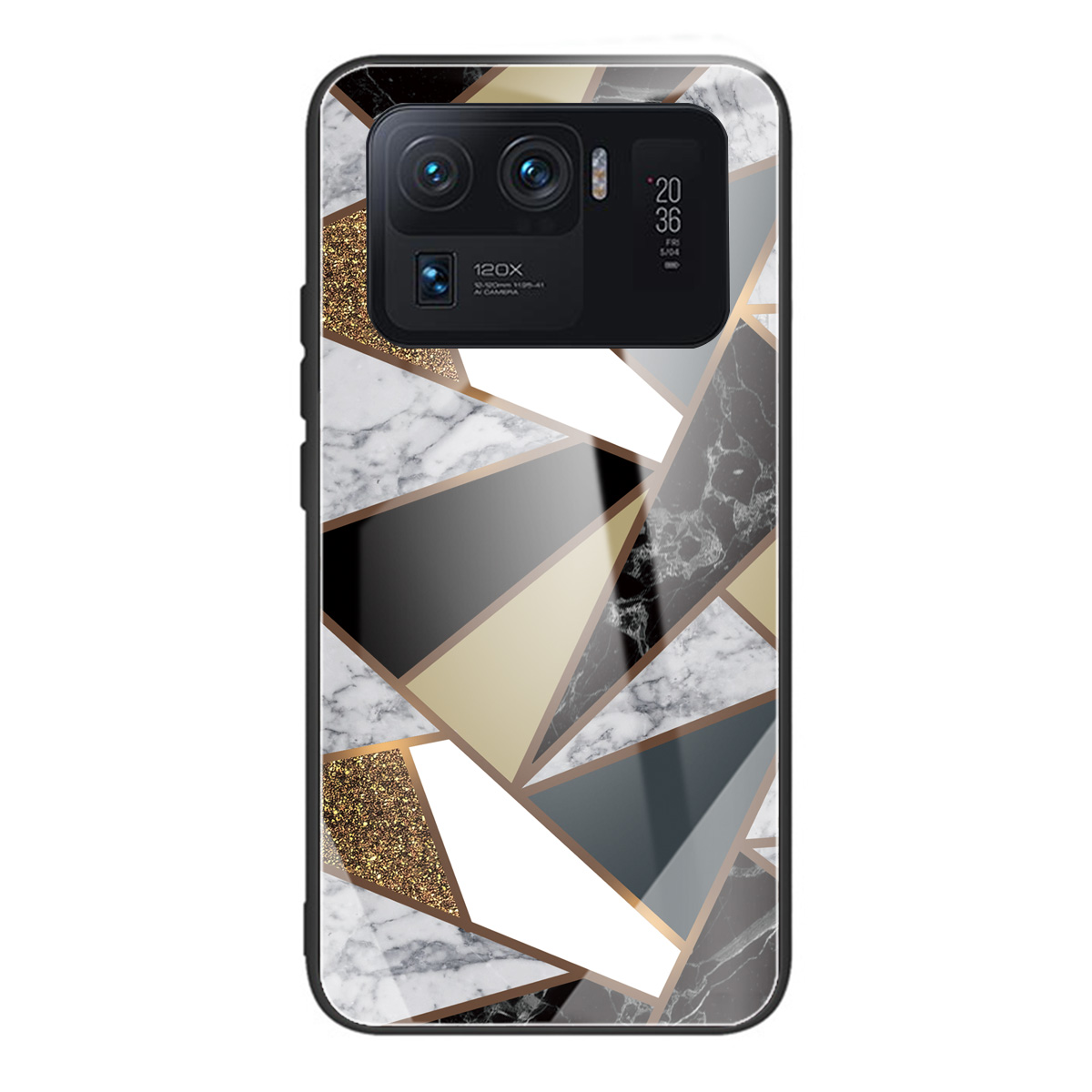 

Shockproof Marble Pattern Tempered Glass + TPU Phone Case for Xiaomi Mi 11 Ultra - Style A, Xiaomi Xiaomi Mi 11