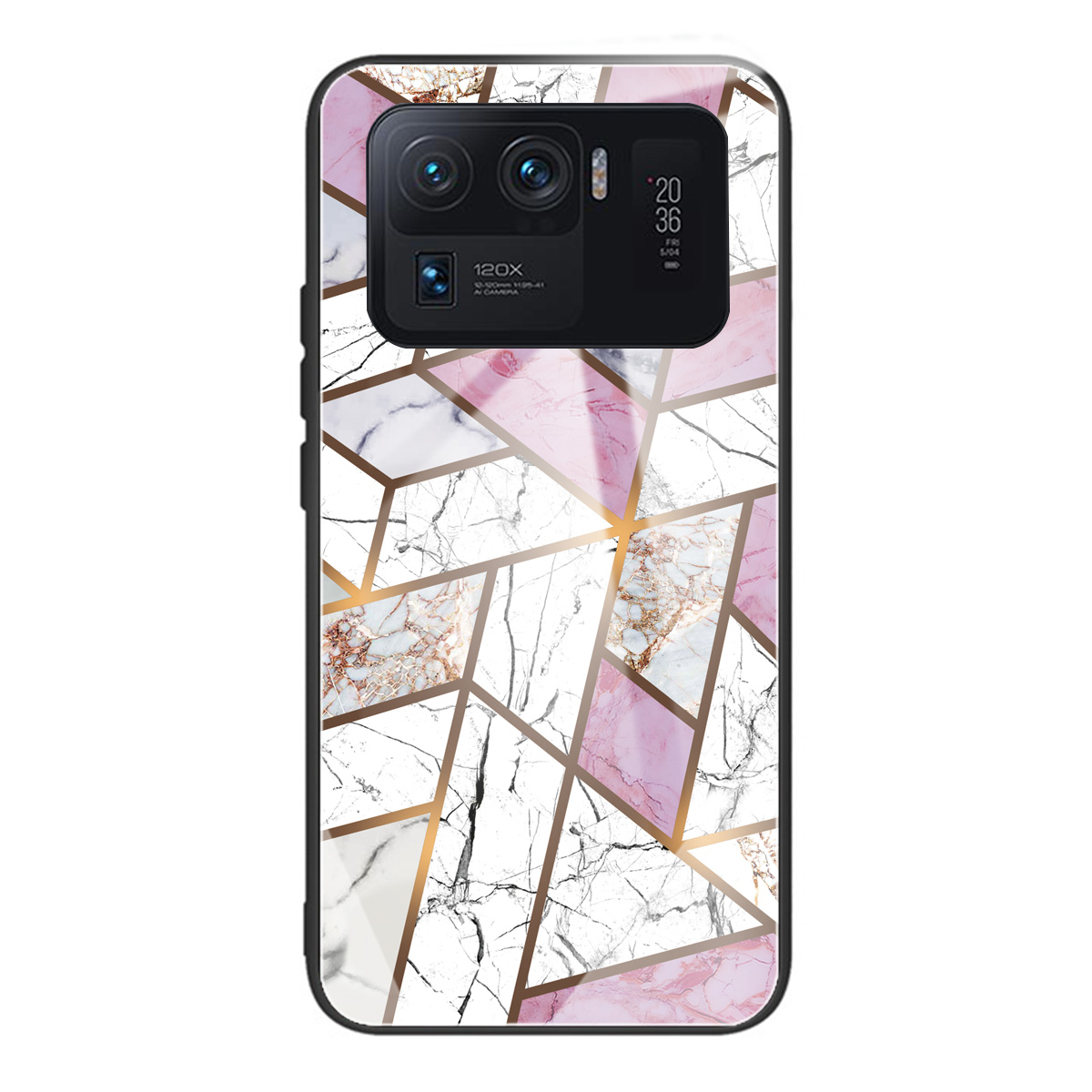 

Shockproof Marble Pattern Tempered Glass + TPU Phone Case for Xiaomi Mi 11 Ultra - Style Q, Xiaomi Xiaomi Mi 11